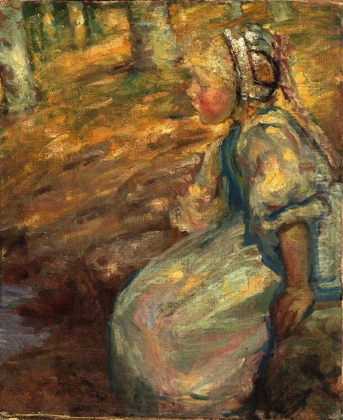 Peasant Girl - view 1