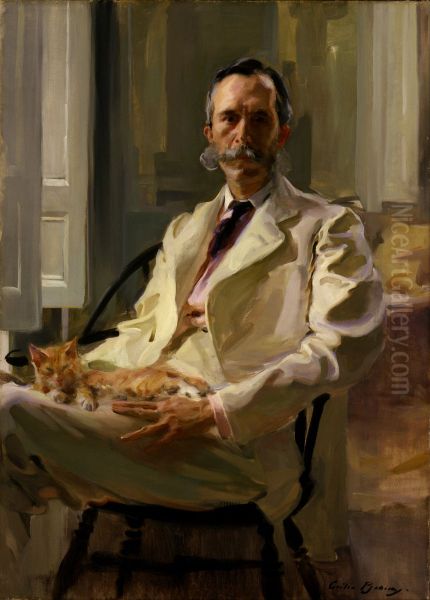 Man with the Cat (Henry Sturgis Drinker) - view 1