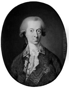 Portraet af Christian VII by Jens Juel