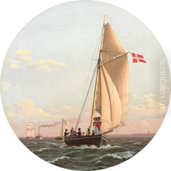 Sailing from Copenhagen to Charlottenlund - view 1