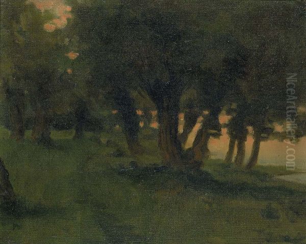 On the Banks of the Rhine, near St. Germain at Mont d'Or - view 1