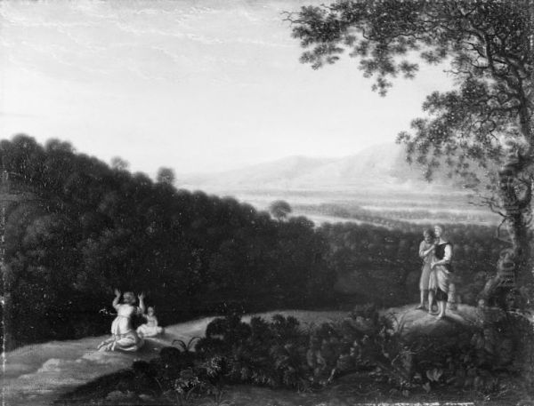 Latona and her Children - view 1