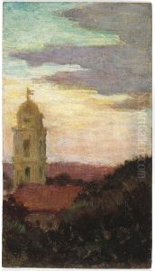 St. Isidor, Rome by James Carroll Beckwith