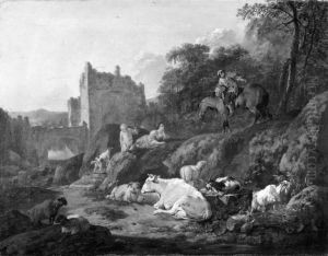 Landscape with Cattle Landscape with Cattle