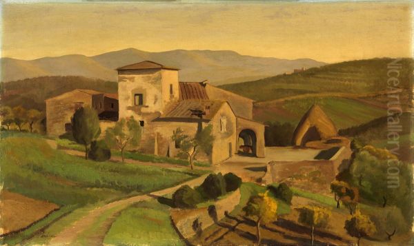 A Tuscan Farm - view 1