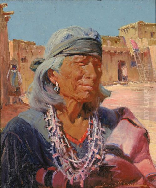 Old Man of Zuni, High Priest (Cacique) - view 1