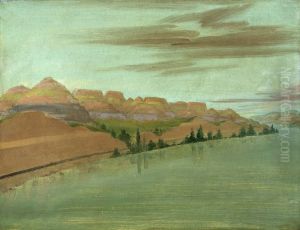 Beautiful Clay Bluffs, 1900 Miles above St. Louis