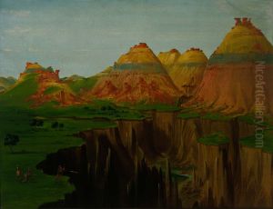 "Brick Kilns," Clay Bluffs 1900 Miles above St. Louis