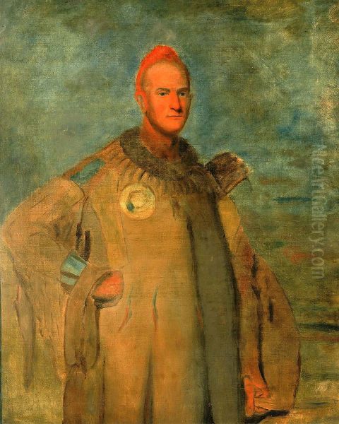 Theodore Burr Catlin, in Indian Costume - view 1