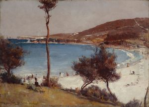 Holiday sketch at Coogee by Tom Roberts