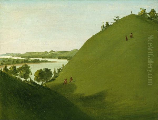 Floyd's Grave, Where Lewis and Clark Buried Sergeant Floyd in 1804 - view 1