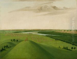 Fort Union, Mouth of the Yellowstone River, 2000 Miles above St. Louis by George Catlin