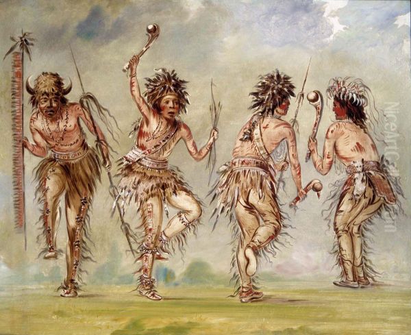 Four Dancers - view 1