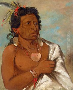 U'sh-ee-kitz, He Who Fights with a Feather, Chief of the Tribe