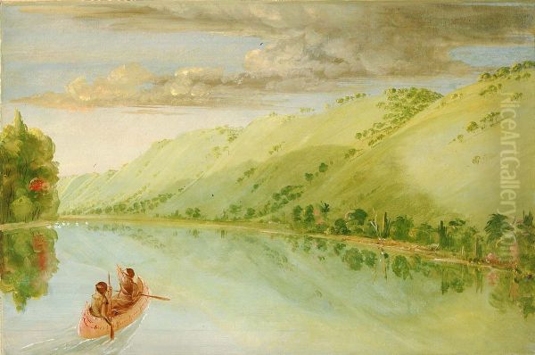 Madame Ferrebault's Prairie, above Prairie du Chien - view 1
