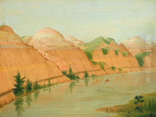 Magnificent Clay Bluffs, 1800 Miles above St. Louis - view 1