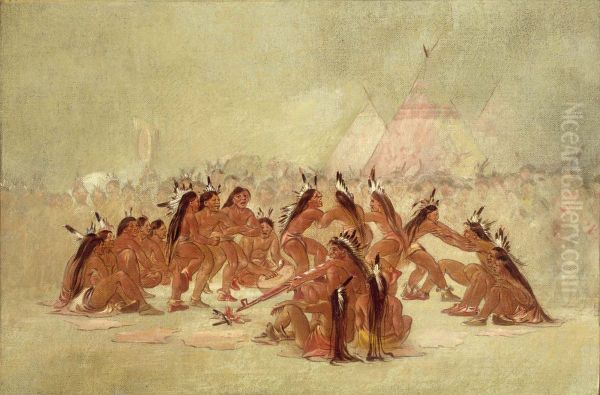 Pipe Dance, Assiniboine - view 1