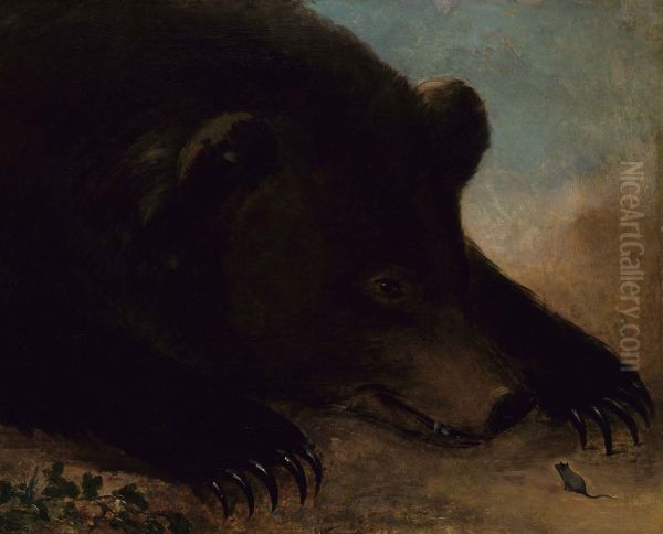 Portraits of a Grizzly Bear and Mouse, Life Size - view 1