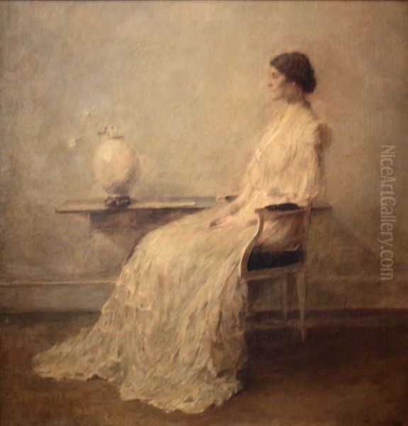 Lady in White (No. 2) - view 1