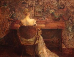 The Spinet by Thomas Dewing