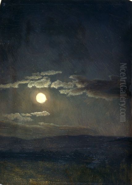 Cloud Study, Moonlight - view 1