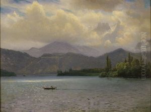 Lake Tahoe, California by Albert Bierstadt