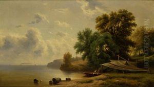 Landscape with Campsite