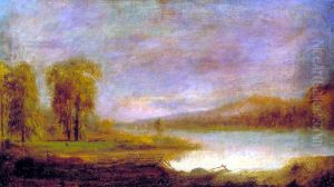 Landscape with Lake by Robert Seldon Duncanson