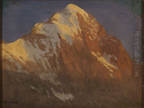 Spur of the Edge at Sunset, Grindelwald - view 1