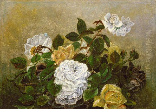 Roses--Fancy Still Life, Still Life with Roses - view 1