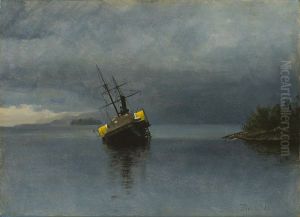 Wreck of the "Ancon" in Loring Bay, Alaska