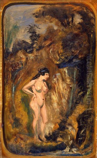 Nude in Forest - view 1