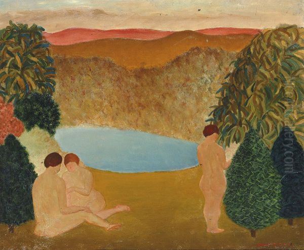 Nudes in Landscape - view 1