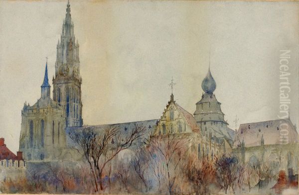 Antwerp Cathedral - view 1