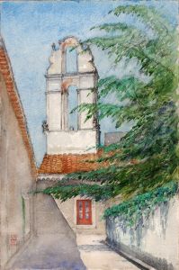 Bell Tower, Hotel San Dominico (Old Monastery, Taormina, Sicily) by Cass Gilbert