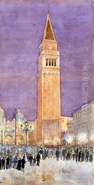 Bell Tower, St. Mark's Square, Venice - view 1