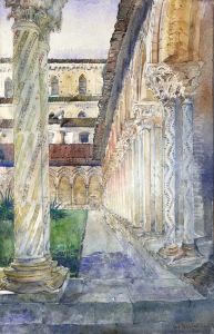 Cathedral at Monreale, Sicily by Cass Gilbert