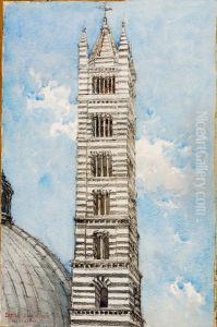 Cathedral Tower, Siena by Cass Gilbert
