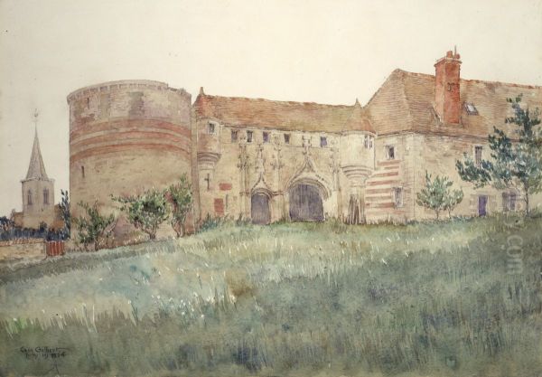 Chateau de l'Houblouniere - view 1
