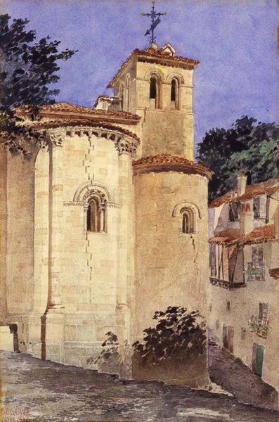 Church at Segovia, Spain - view 1