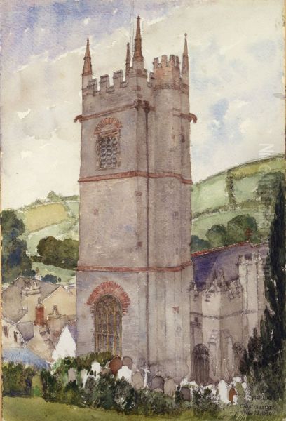 Church Tower, Marldon - view 1