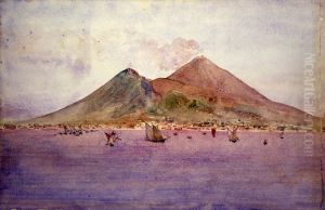 Mt. Vesuvius from the Bay of Naples Mt. Vesuvius from the Bay of Naples