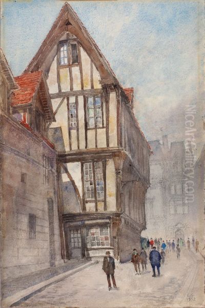 Old House in Rouen - view 1