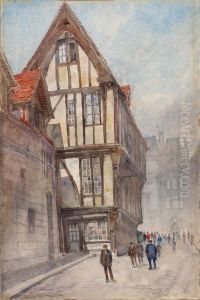 Old House in Rouen Old House in Rouen