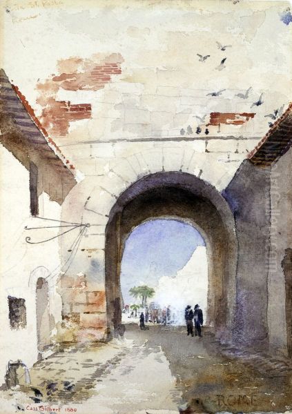 Porta San Paulo, Rome - view 1