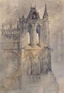 Southwest Tower, Amiens Cathedral by unknown