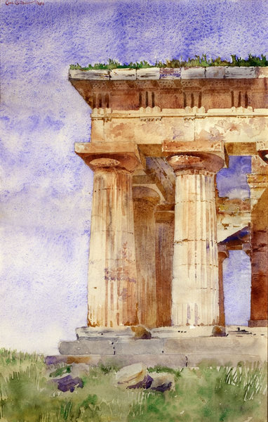 Temple of Neptune, Paestum - view 1