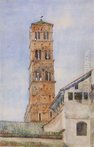 Tower, San Francisco Romano, Rome by unknown