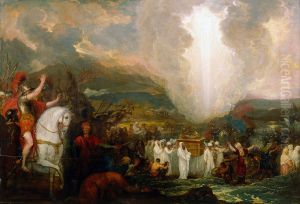 Joshua passing the River Jordan with the Ark of the Covenant by Benjamin West