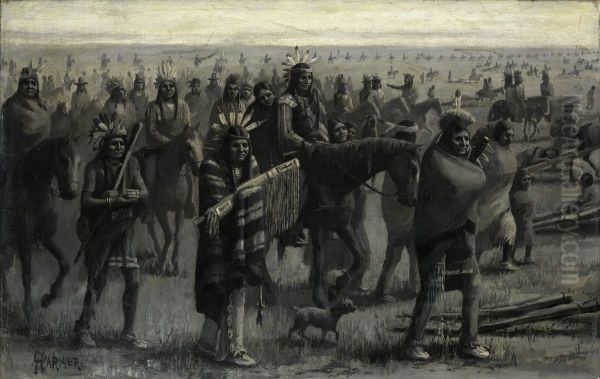 Indians Migrating - view 1